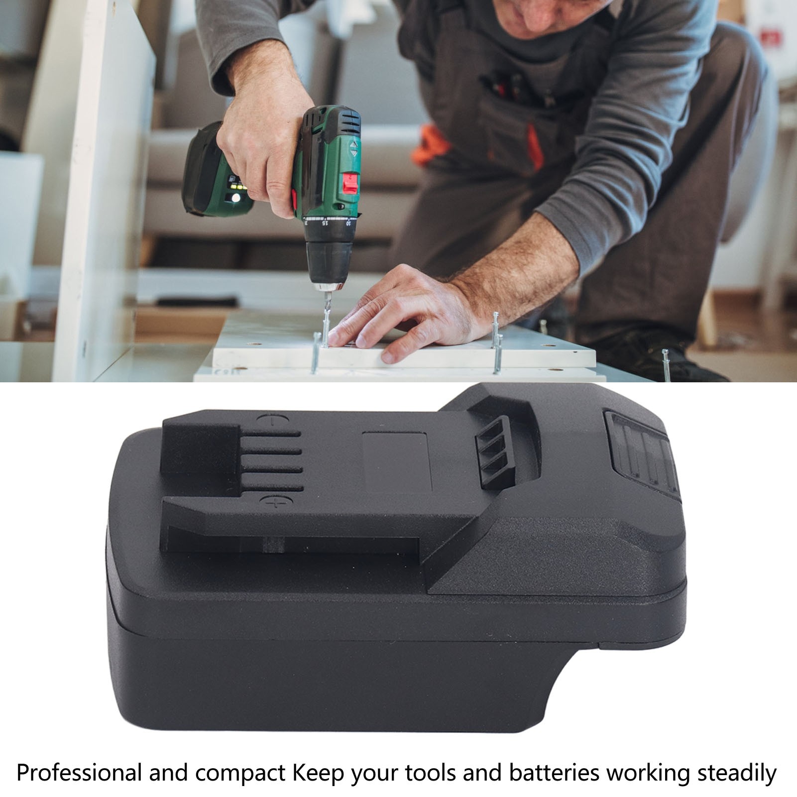 Battery Adapter for STANLEY 18 - Power Tools Stanley review and price