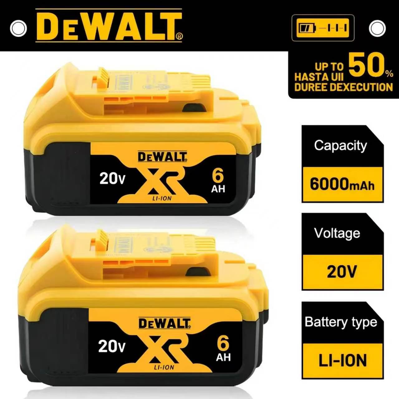 DeWALT XR 100% Original Batter - Dewalt Power Tools Xr review and price
